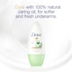 image 4 of Dove Go Fresh Cucumber Roll-On Antiperspirant Deodorant 50Ml