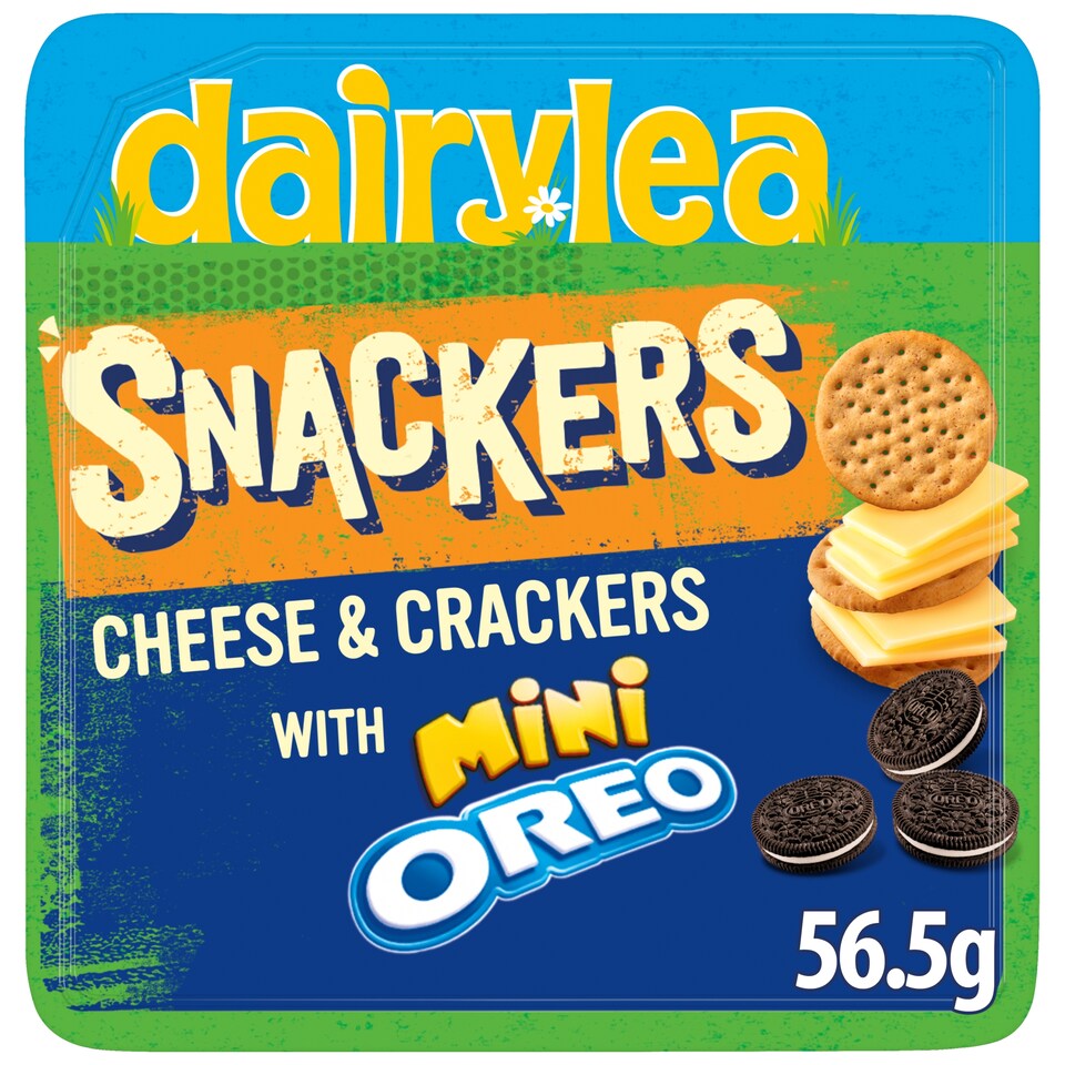 image 1 of Dairylea Snackers with Mini Oreo 56.5g