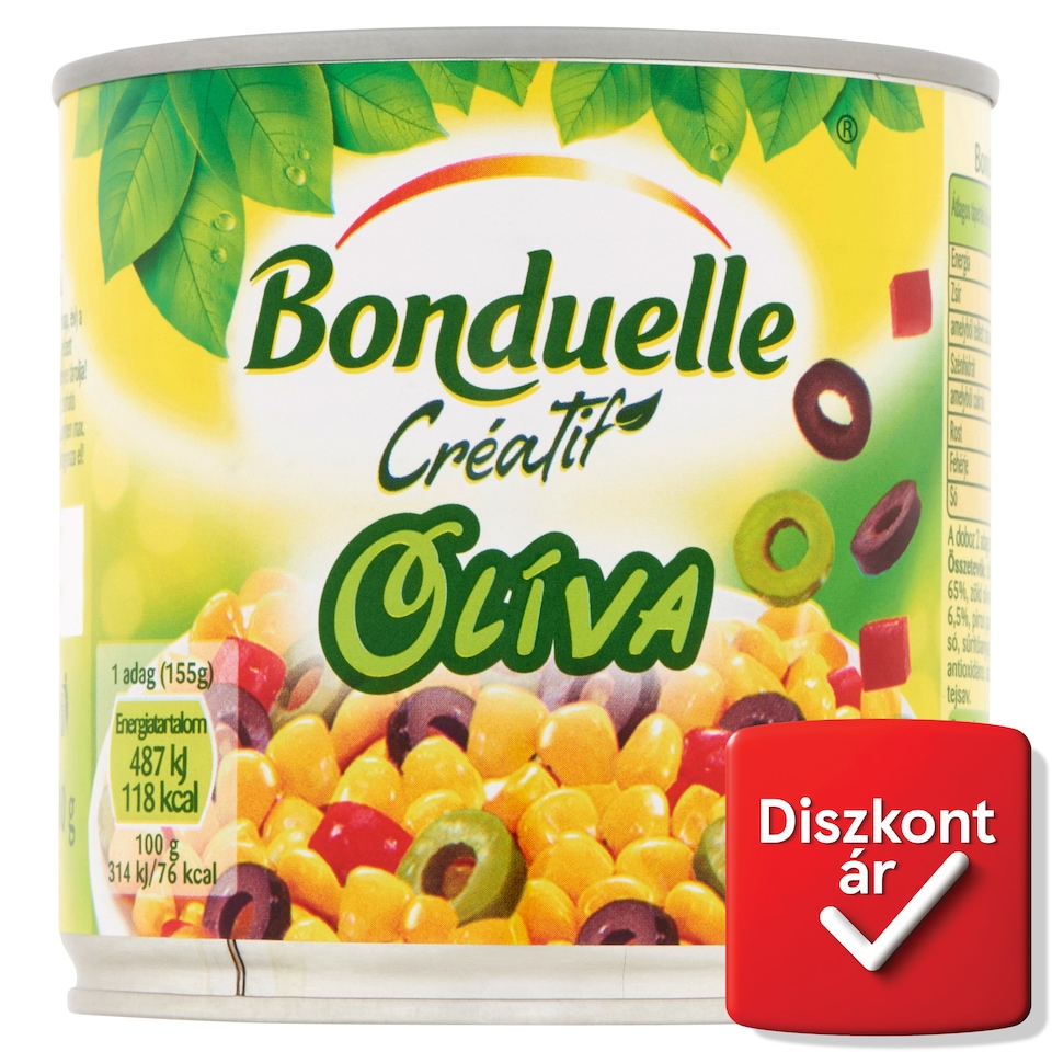 Bonduelle Créatif Olíva zöldségkeverék 310 g  1. kép
