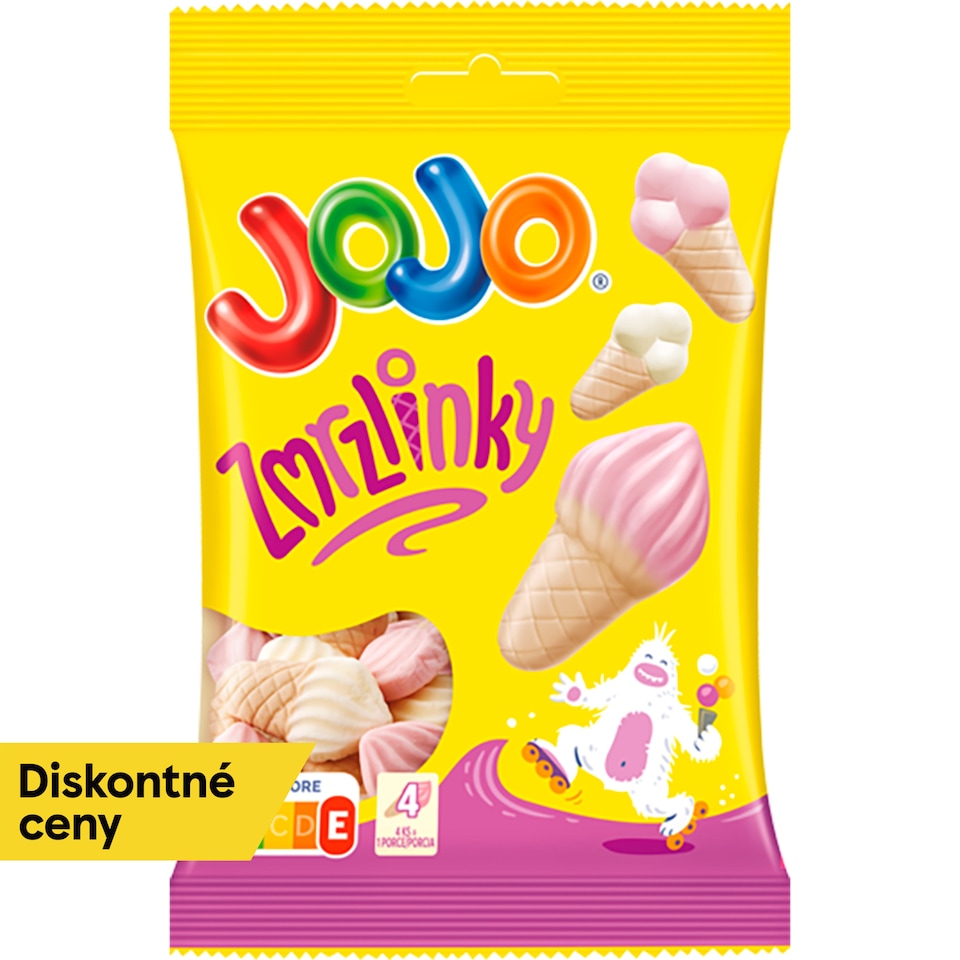 image 1 of JOJO Ice Cream Foam Jelly Candies with Fruit Flavors 80 g