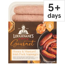Loughnanes Gourmet Honey & Mustard Pork Sausage 454g