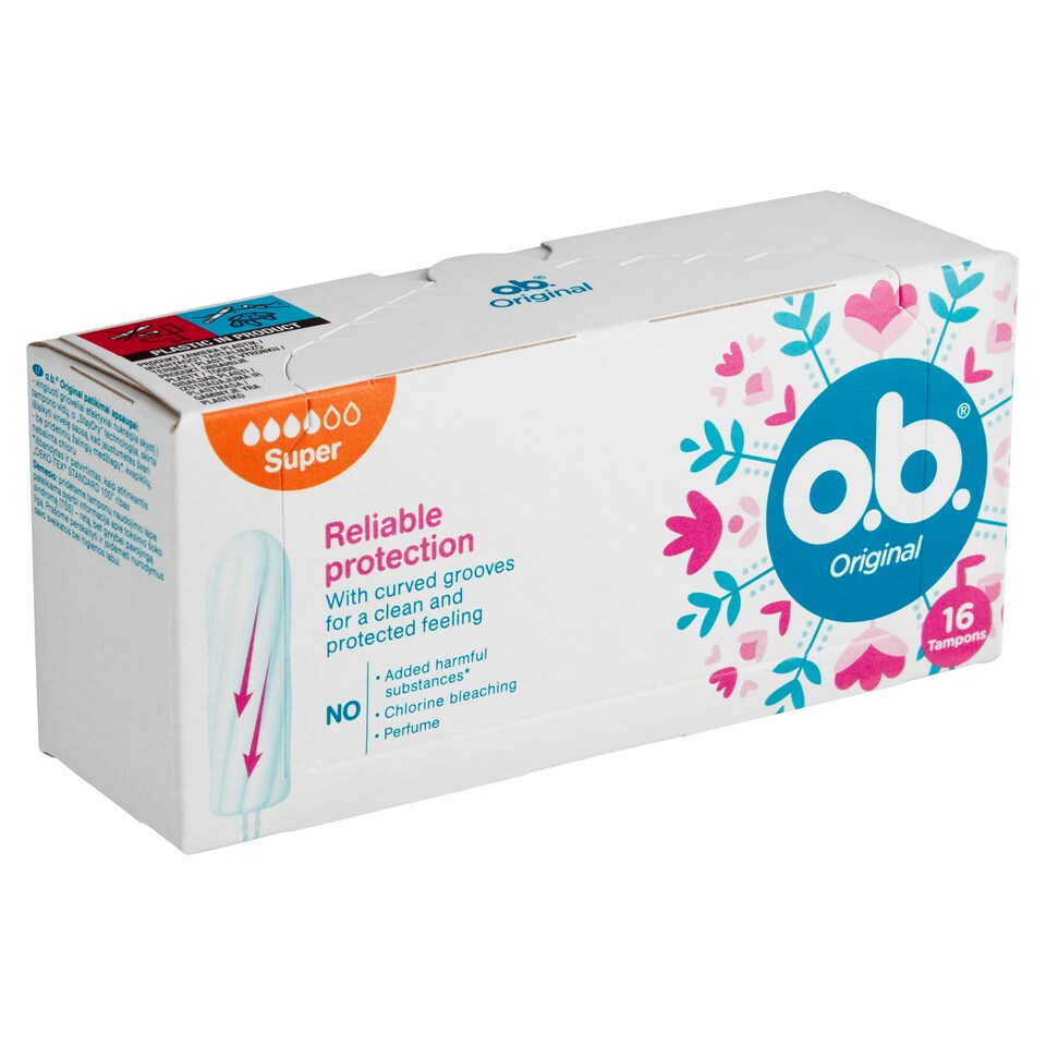 Obrázek 1 pro produkt O.B. Original Super tampony 16 ks