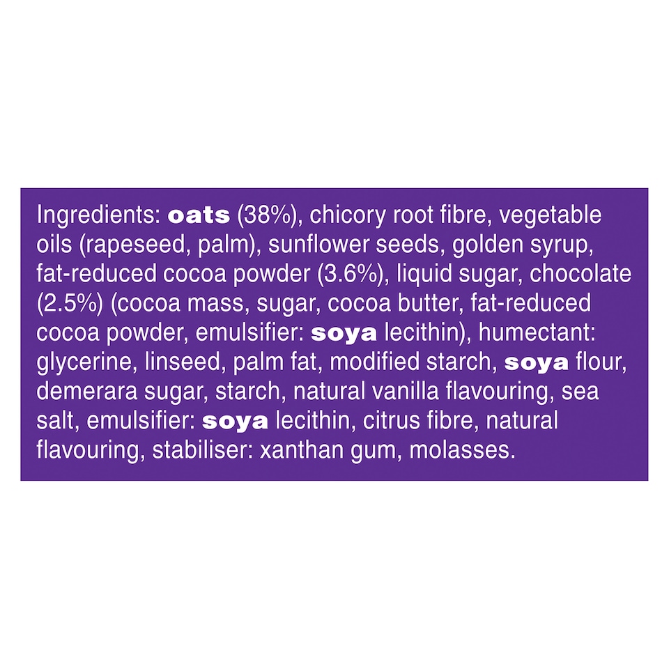 image 1 of Graze Cocoa Vanilla Oat Boosts Flapjack Snack 4x30G