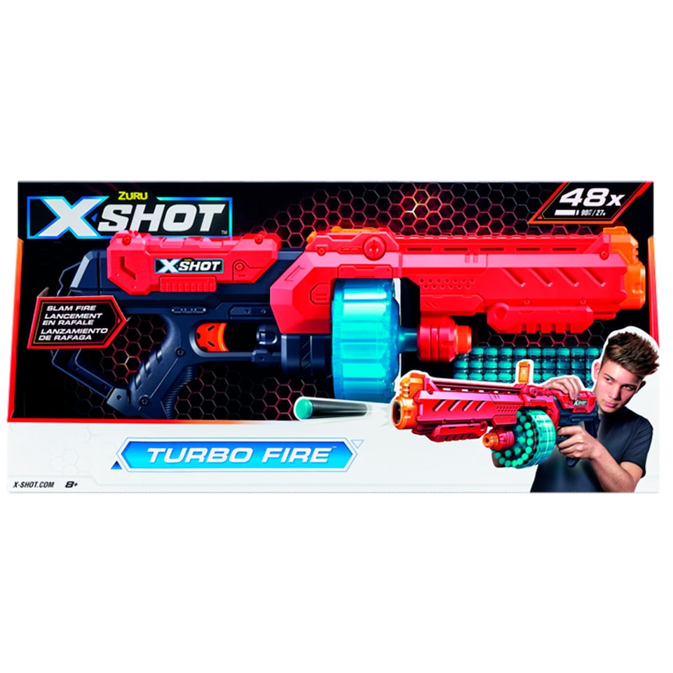 Zuru X-Shot Excel Turbo Fire szivacslövő