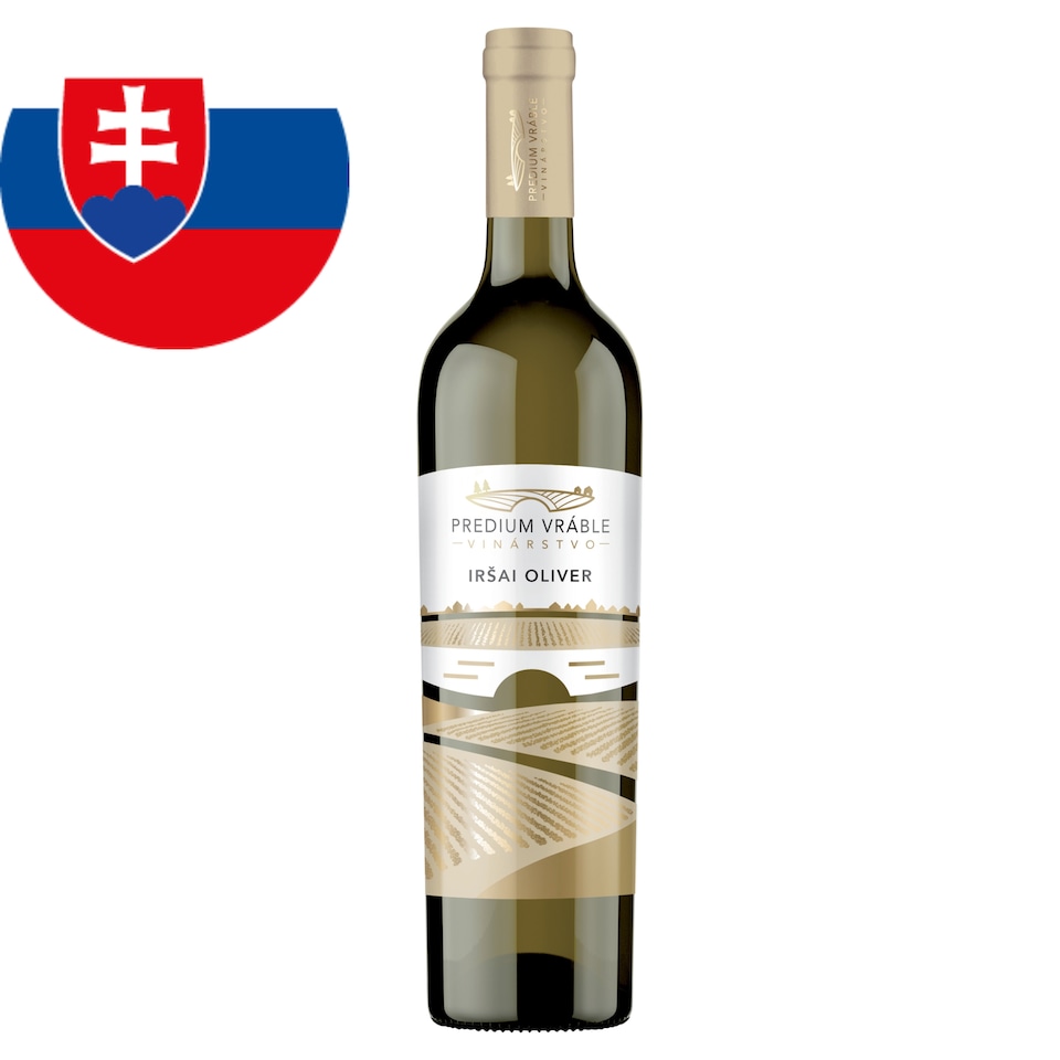 Predium Vráble Iršai Oliver biele polosuché víno 0,75 l