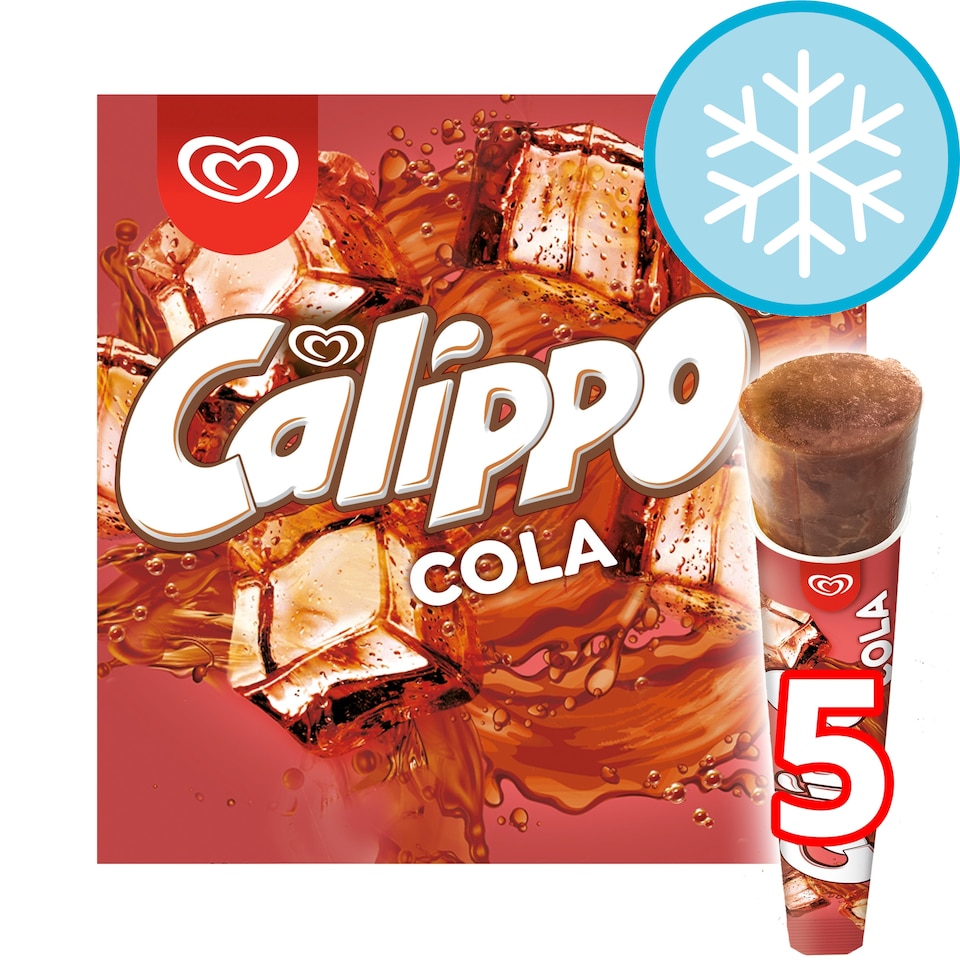 image 1 of Wall's Calippo Cola 5 Pack 525Ml