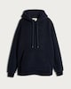 image 4 of F&F Fleece Kangaroo Pocket Pyjama Hoodie in Navy