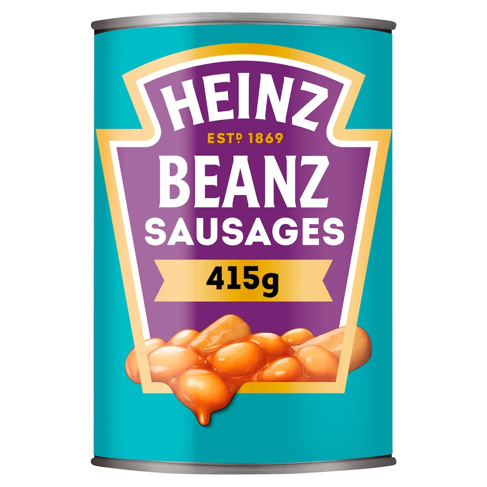 image 1 of Heinz Baked Beans & Sausages 415G