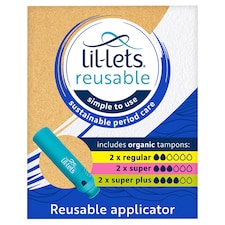 Lil-Lets Reusable Tampon Applicator & Assorted Tampons