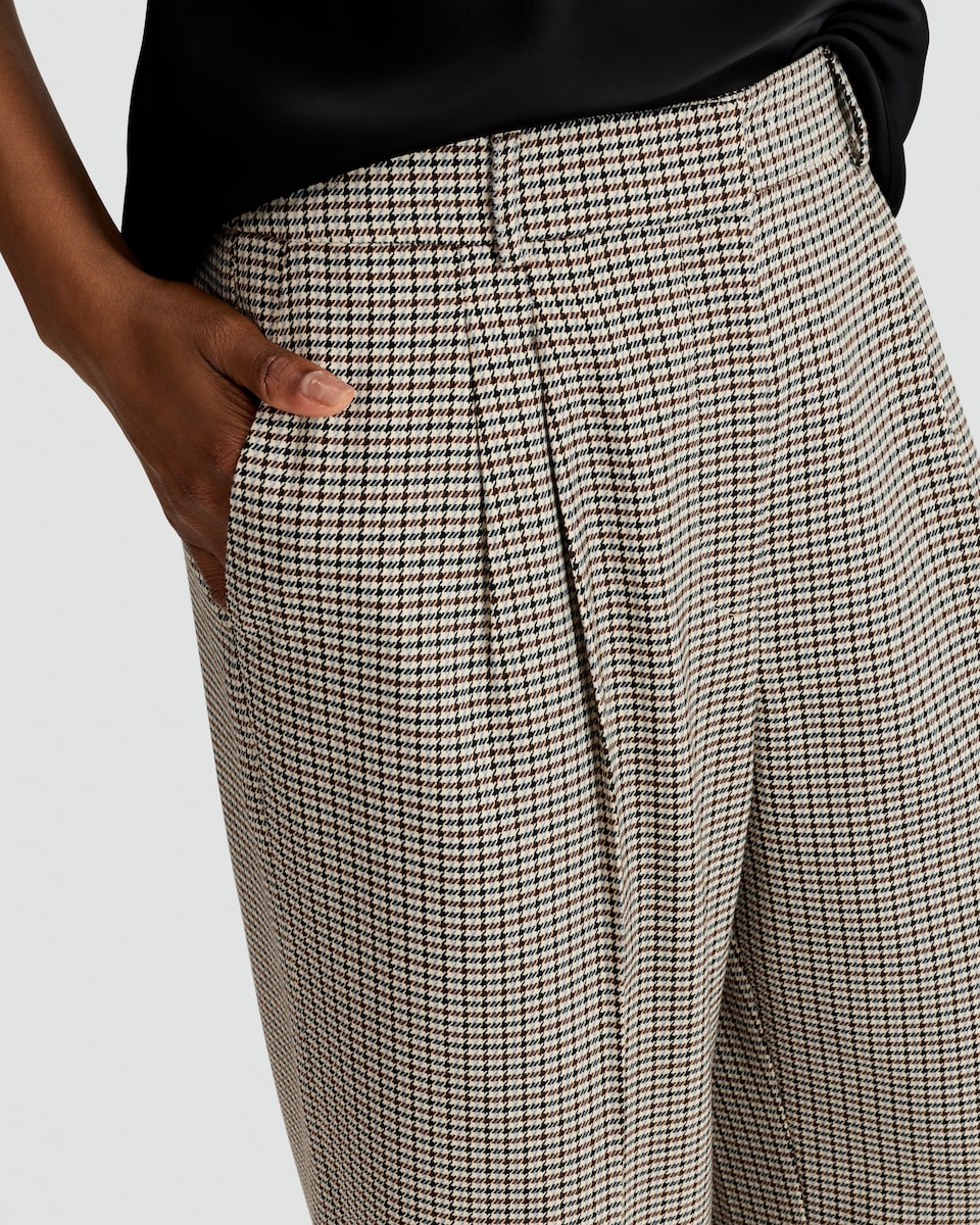 image 1 of F&F Faux Leather Midaxi Pencil Skirt in Brown