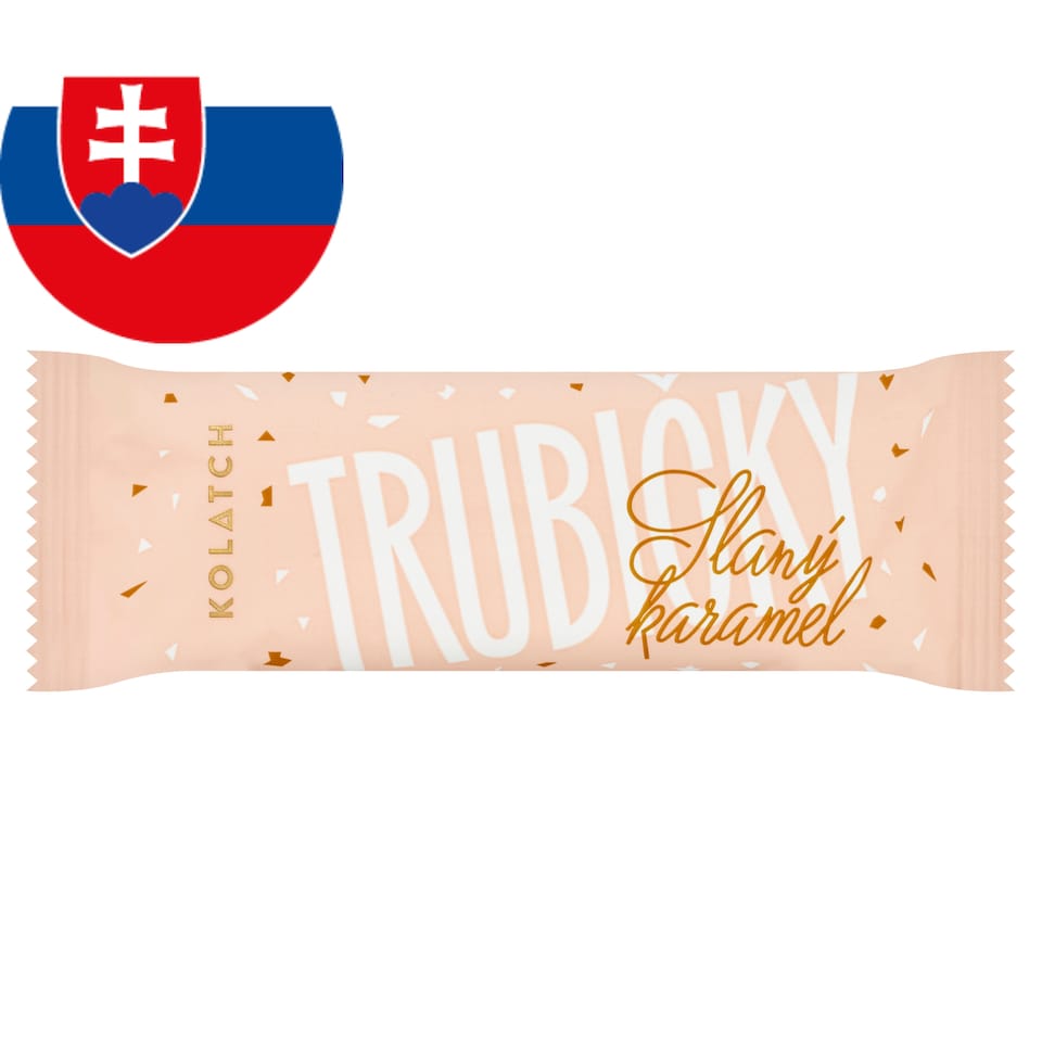 obrázok 1 z Kolatch Trubičky s náplňou slaný karamel v bielej čokoláde 35 g