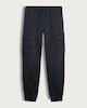 image 4 of F&F Slim Fit Cuffed Cargo Joggers in Navy