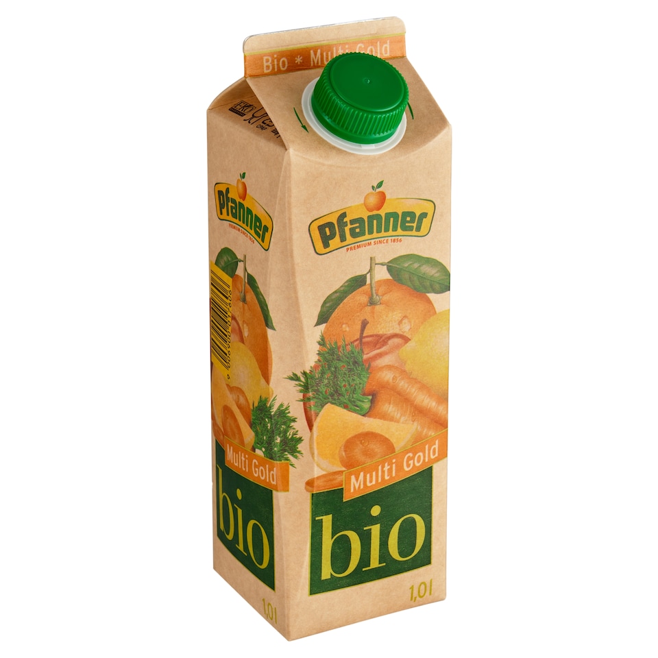 Pfanner Bio Multi Gold ovocno-zeleninový nápoj 1,0l