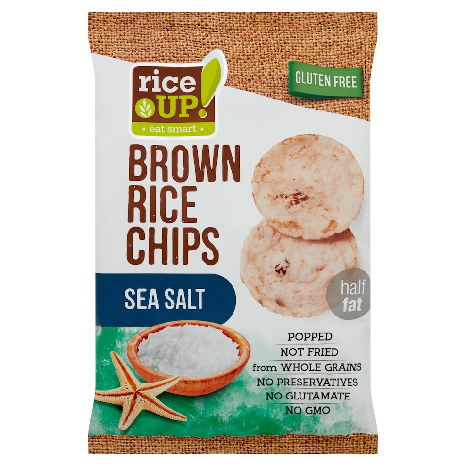 image 1 of RiceUp! Eat Smart Brown Rice Chips 60 g