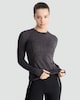 image 2 of F&F Active Quick Dry Long Sleeved Top in Grey