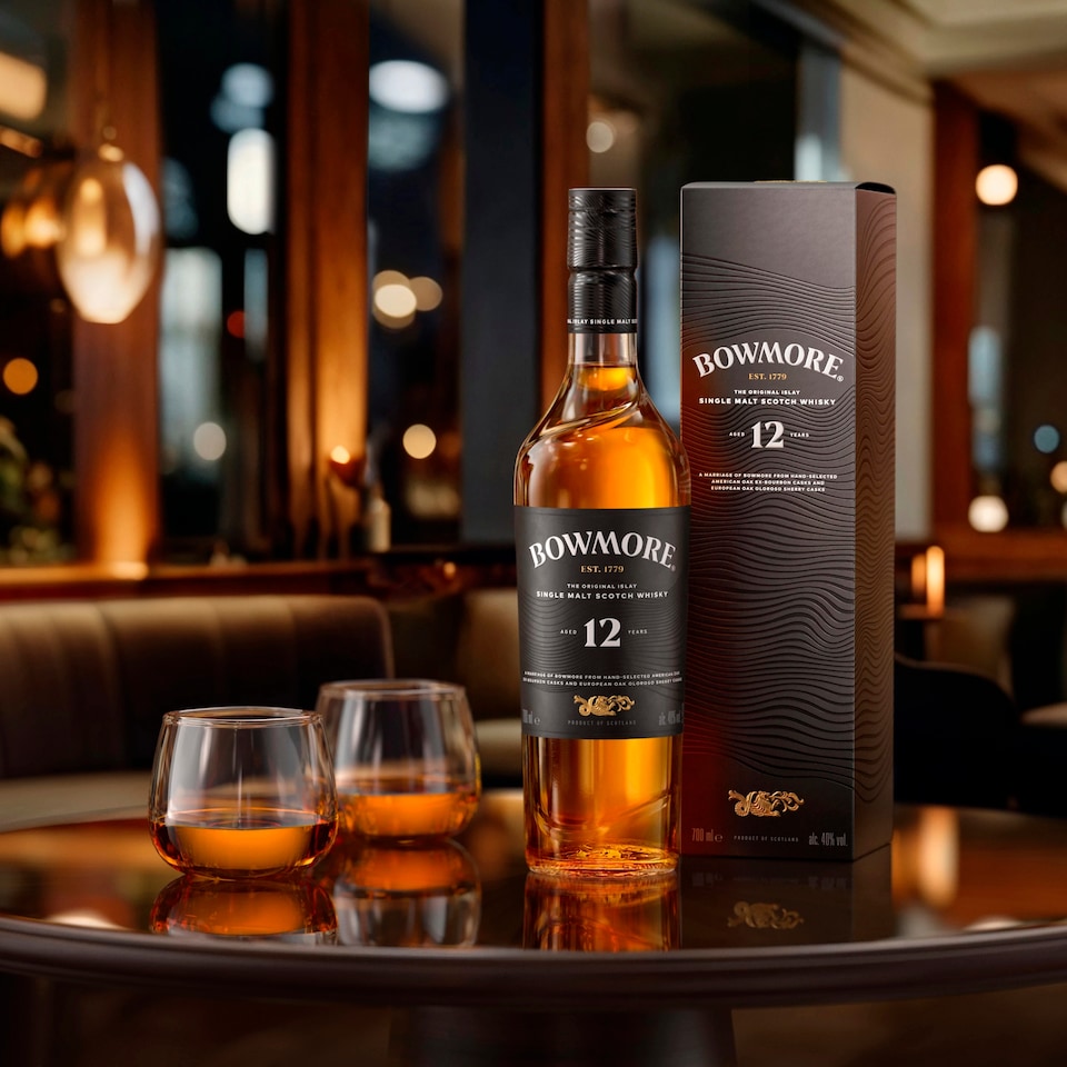 image 1 of Bowmore 12 Year Old Single Malt Scotch Whisky 70cl