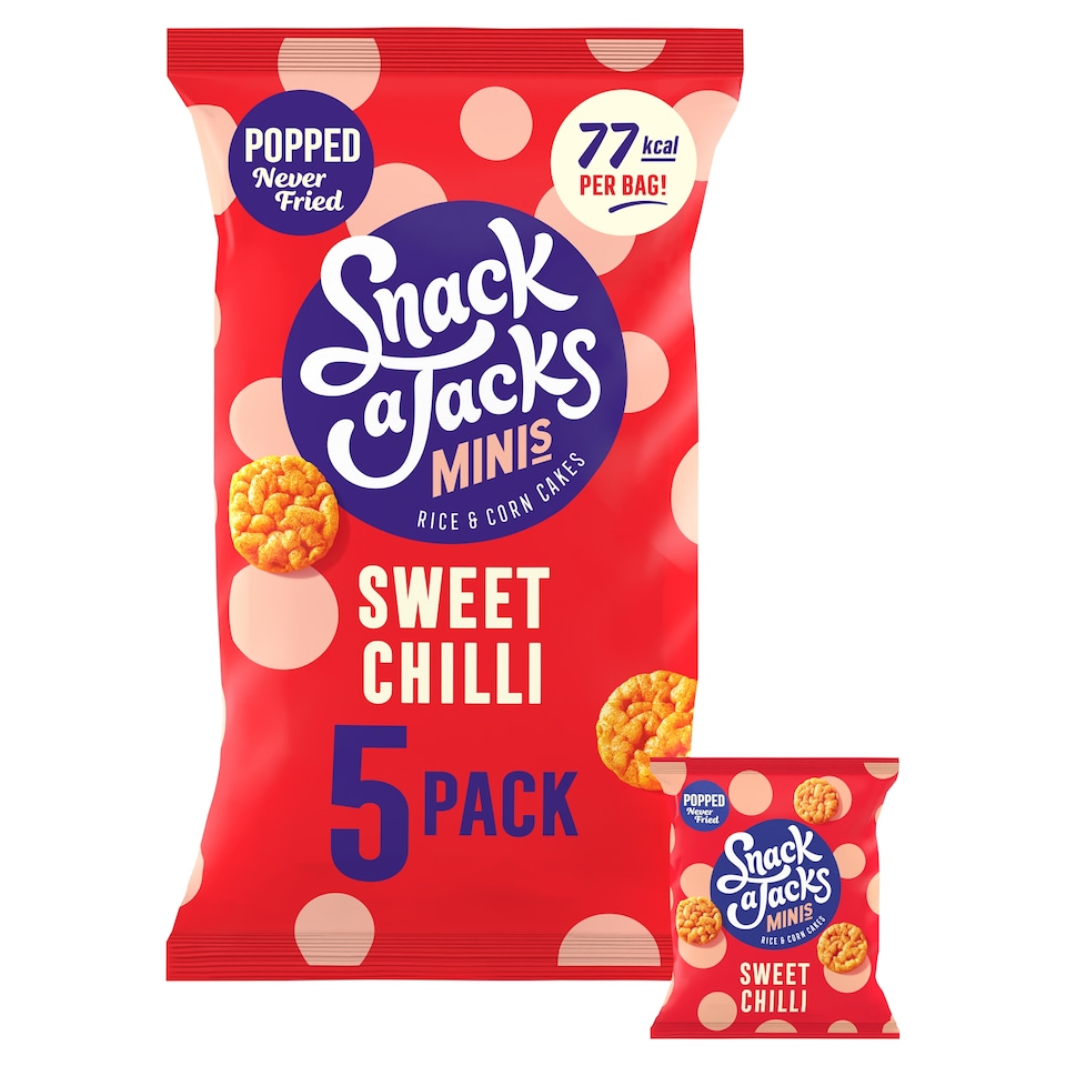 image 1 of Snack A Jacks Sweet Chilli 5X19g