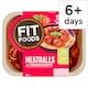 image 1 of Fit Foods Meatballs with Wholemeal Spaghetti 400g