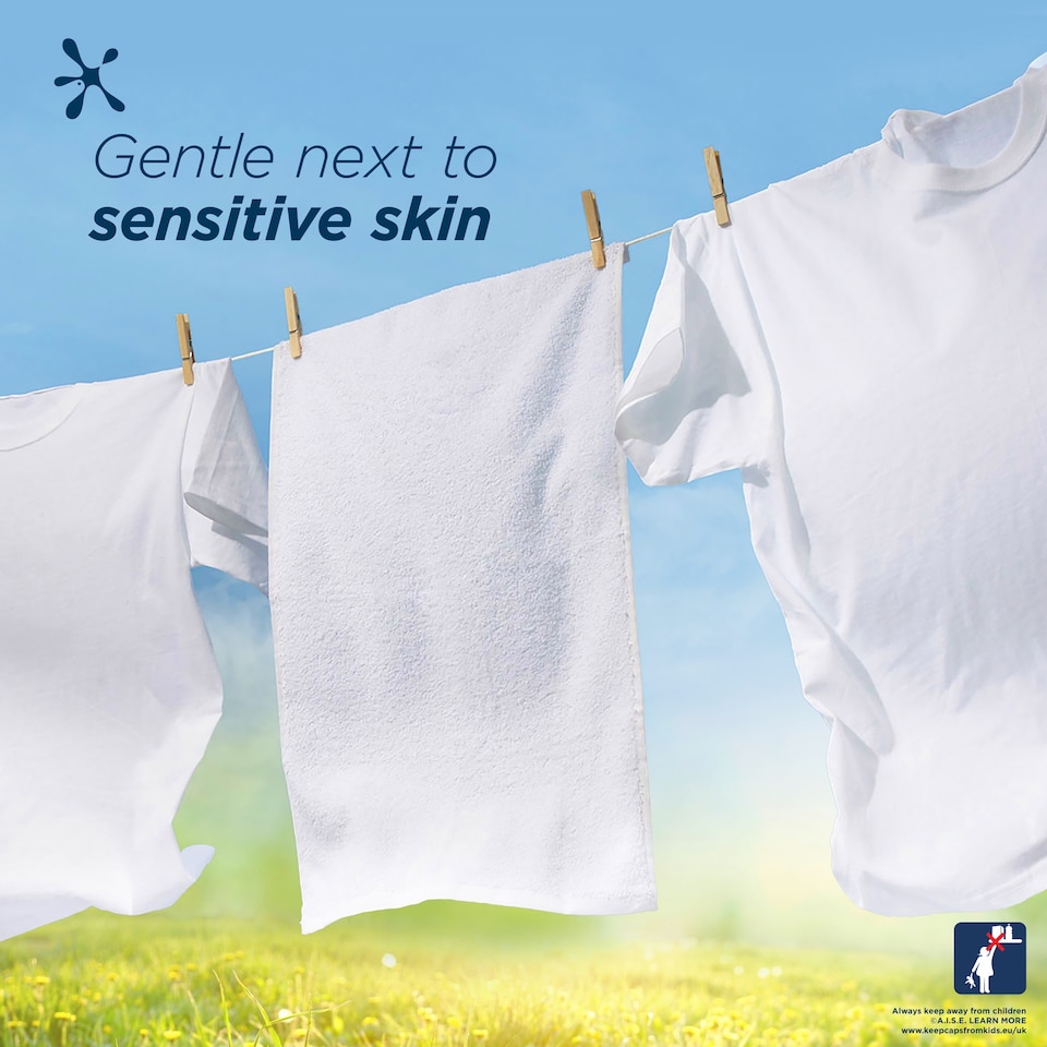 image 1 of Persil Non Bio 3 in 1 Sensitive Laundry Washing Detergent Capsules 36 Washes 759.6g