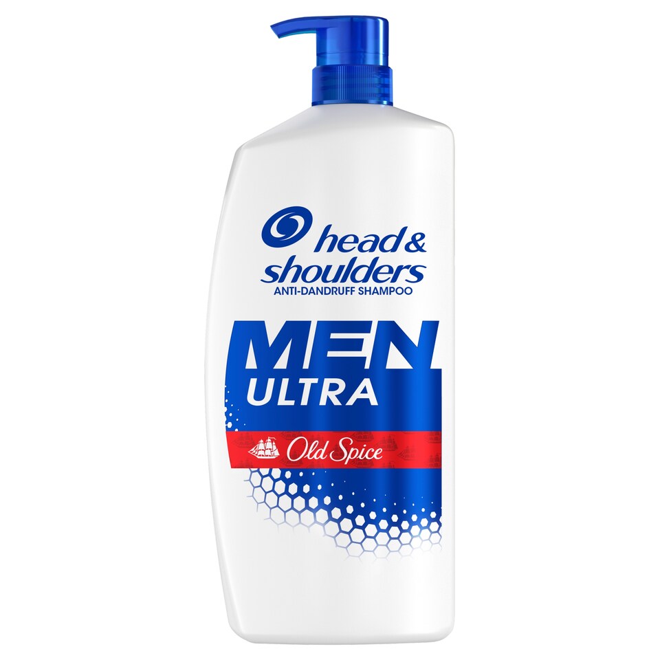 image 1 of Head & Shoulders Men Ultra Old Spice Anti Dandruff Shampoo 800ml Pump for Daily Use
