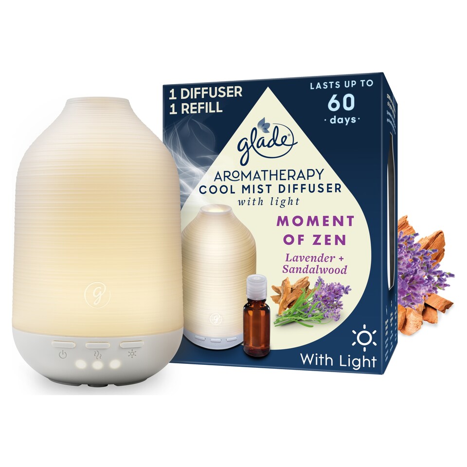 image 1 of Glade Aromatherapy Cool Mist Diffuser Lavender 17.4ml