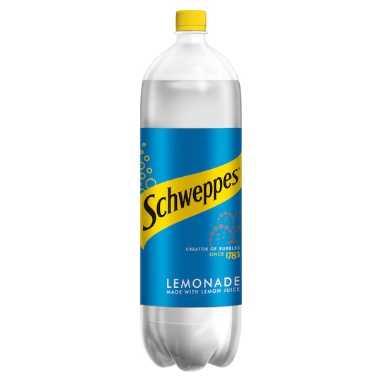 Schweppes Lemonade 2Litre Bottle Tesco Groceries
