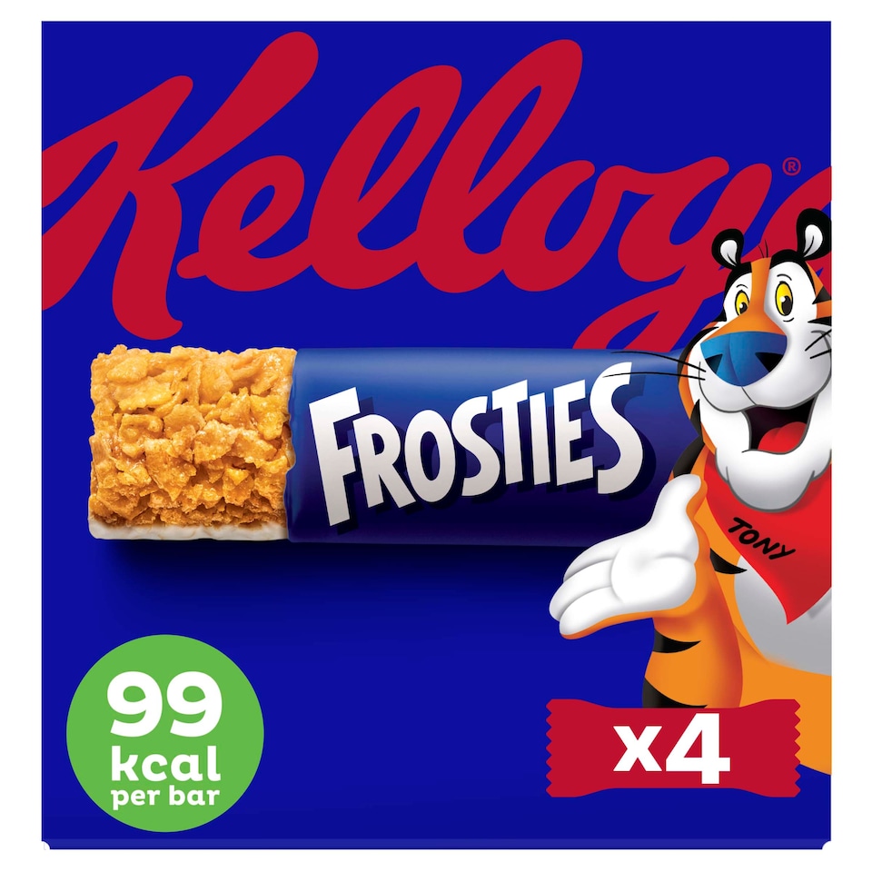 image 1 of Kellogg's Frosties Cereal Milk Bars 4 x 25g