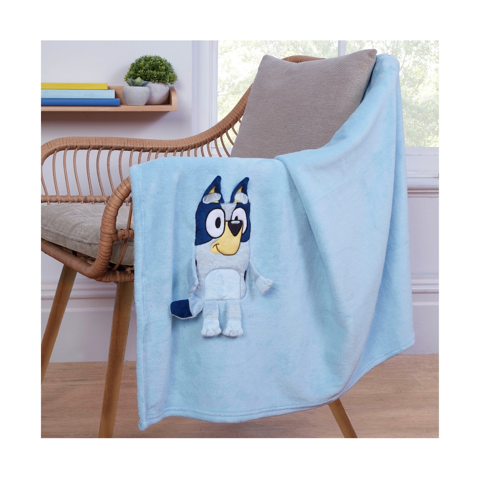 image 1 of Bluey Character Blanket