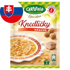 CARPATHIA ŠPECIÁLNA polievka s mäsovými knedličkami vrecko 51 g