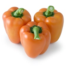 Tesco Orange Peppers Each