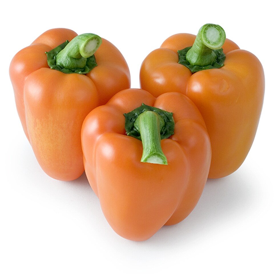 Tesco Orange Peppers Each