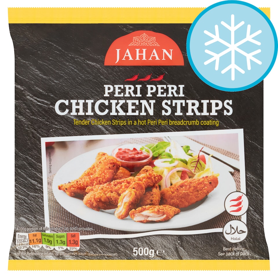 Jahan Peri Peri Chicken Strips 500g