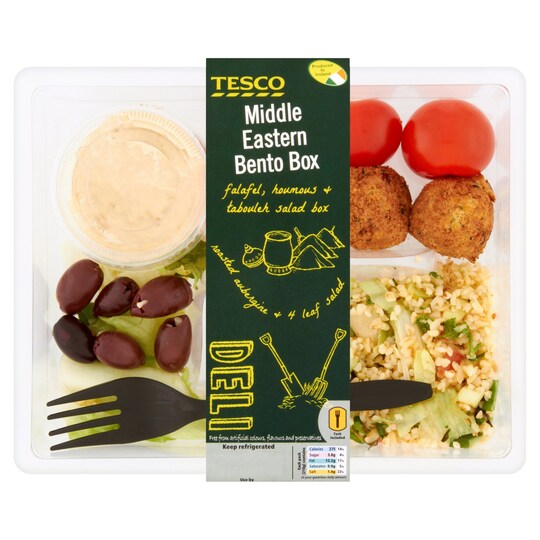 Tesco Middle Eastern Bento Box 210G Tesco Groceries
