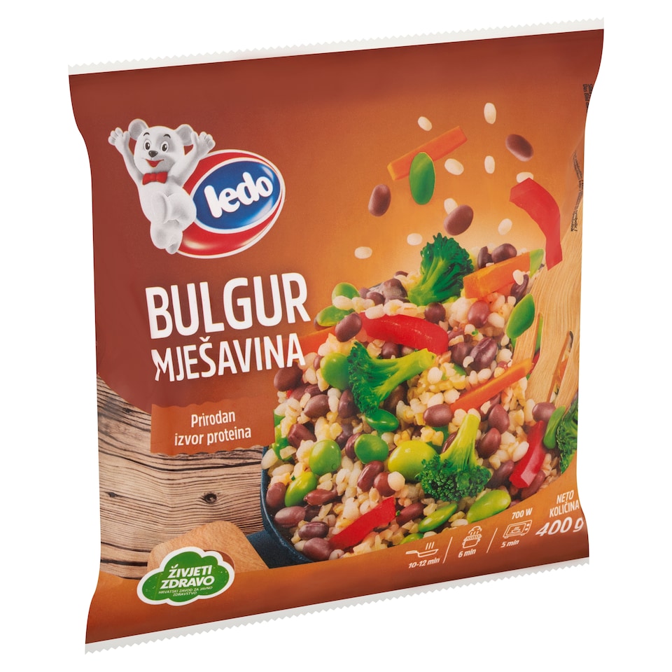 image 1 of Ledo Bulgur Mix Quick-Frozen Vegetables with Bulgur and Barley 400 g