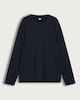 image 4 of F&F Pure Cotton Regular Fit Crew Neck Long Sleeved Top in Navy