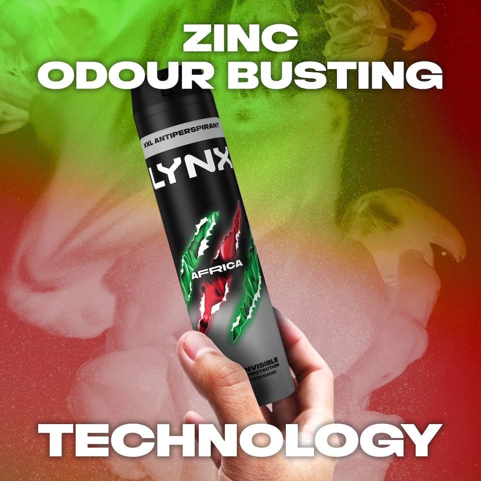 image 1 of Lynx Africa 72h Antiperspirant Deodorant for Men 250ml