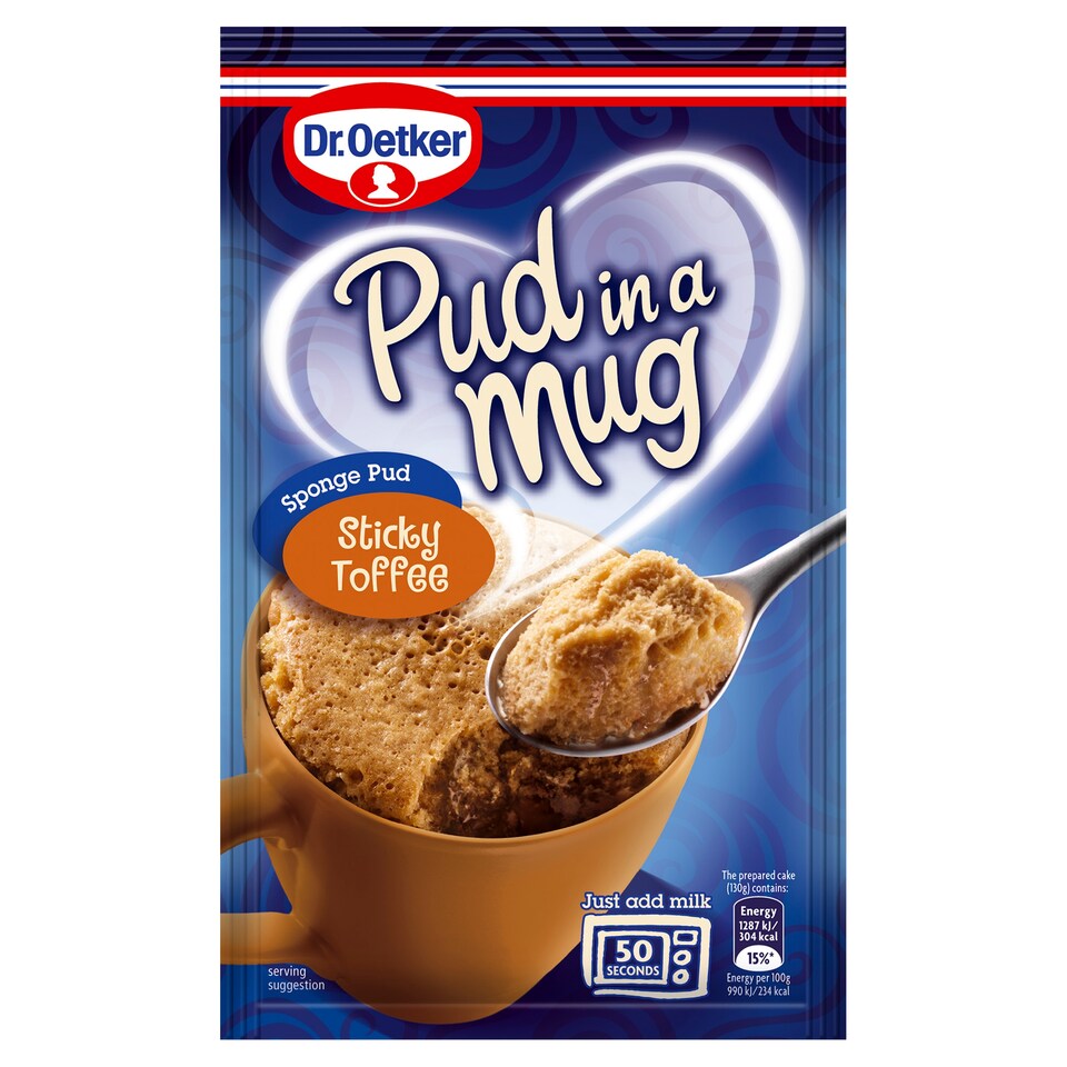 image 1 of Dr Oetker Sticky Toffee Pudding In A Mug 70G