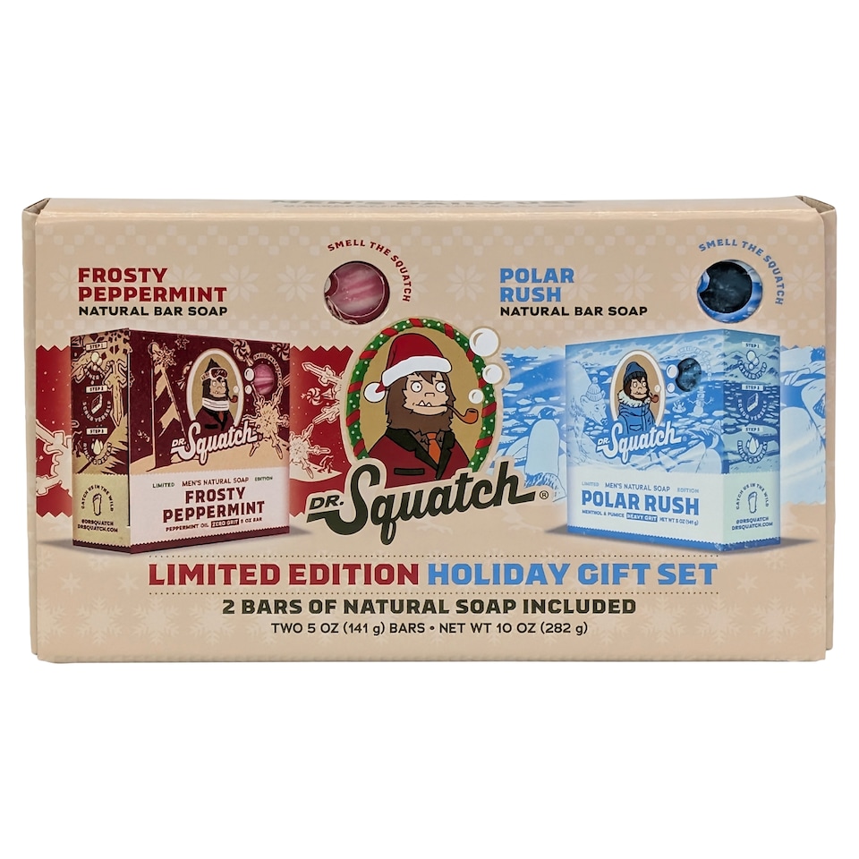 Dr Squatch Bar Soap Duo Limited Edition Gift Set 282g