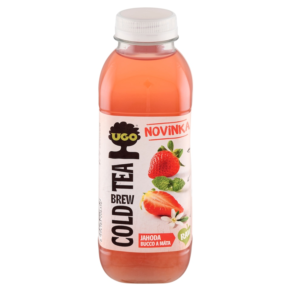 obrázok 1 z Ugo Cold Brew Tea s jahodou 500 ml