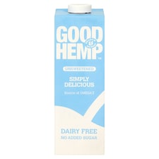 Good Hemp Unsweetened Longlife Milk Alternative 1 Litre