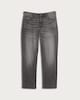 image 4 of F&F Cotton Rich Straight Leg Jeans in Grey