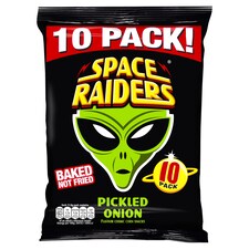 Space Raiders Pickled Onion 10 Pack 11.8G