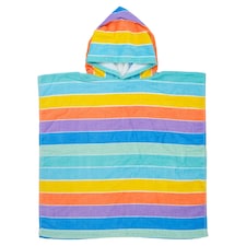Tesco Rainbow Printed Poncho