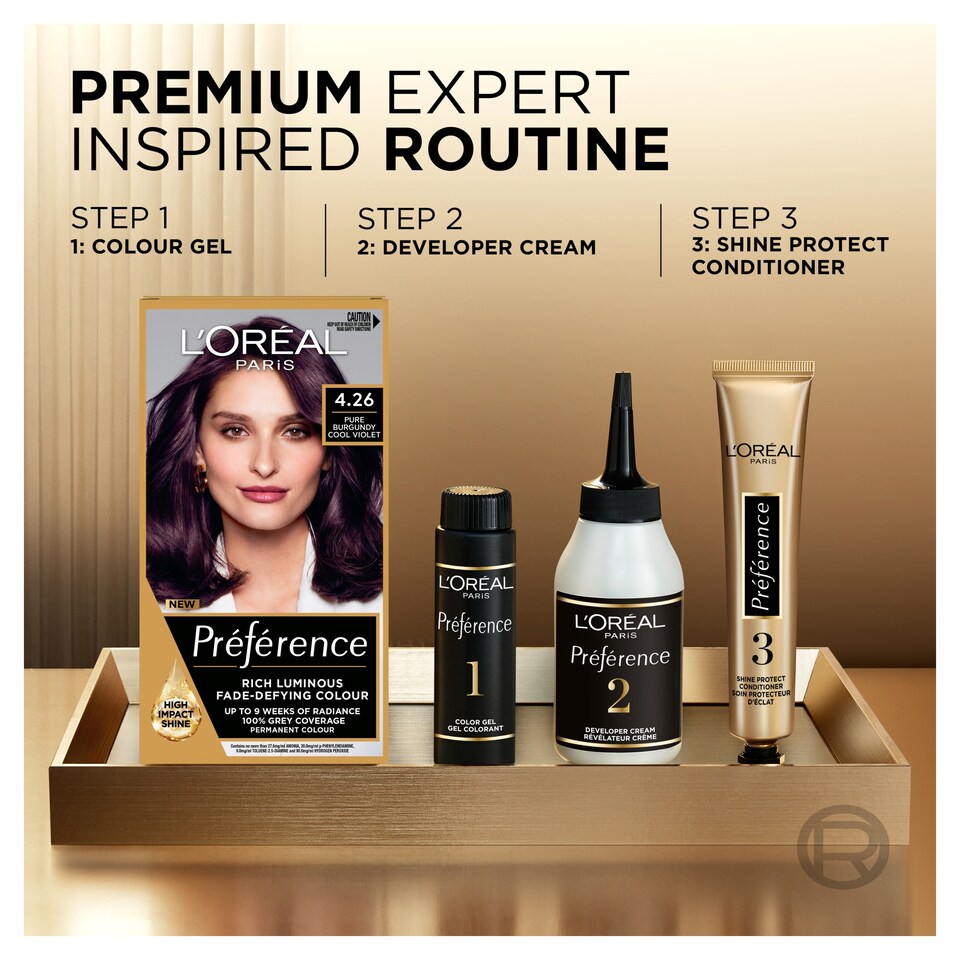 image 1 of L'oreal Paris Preference Pure Burgundy 4.26