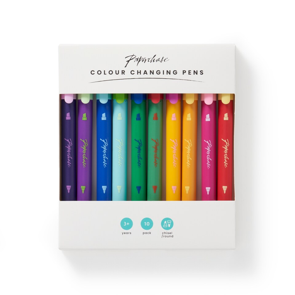 image 1 of Paperchase Magic Forest  Colour Changing Pens 10PK 
