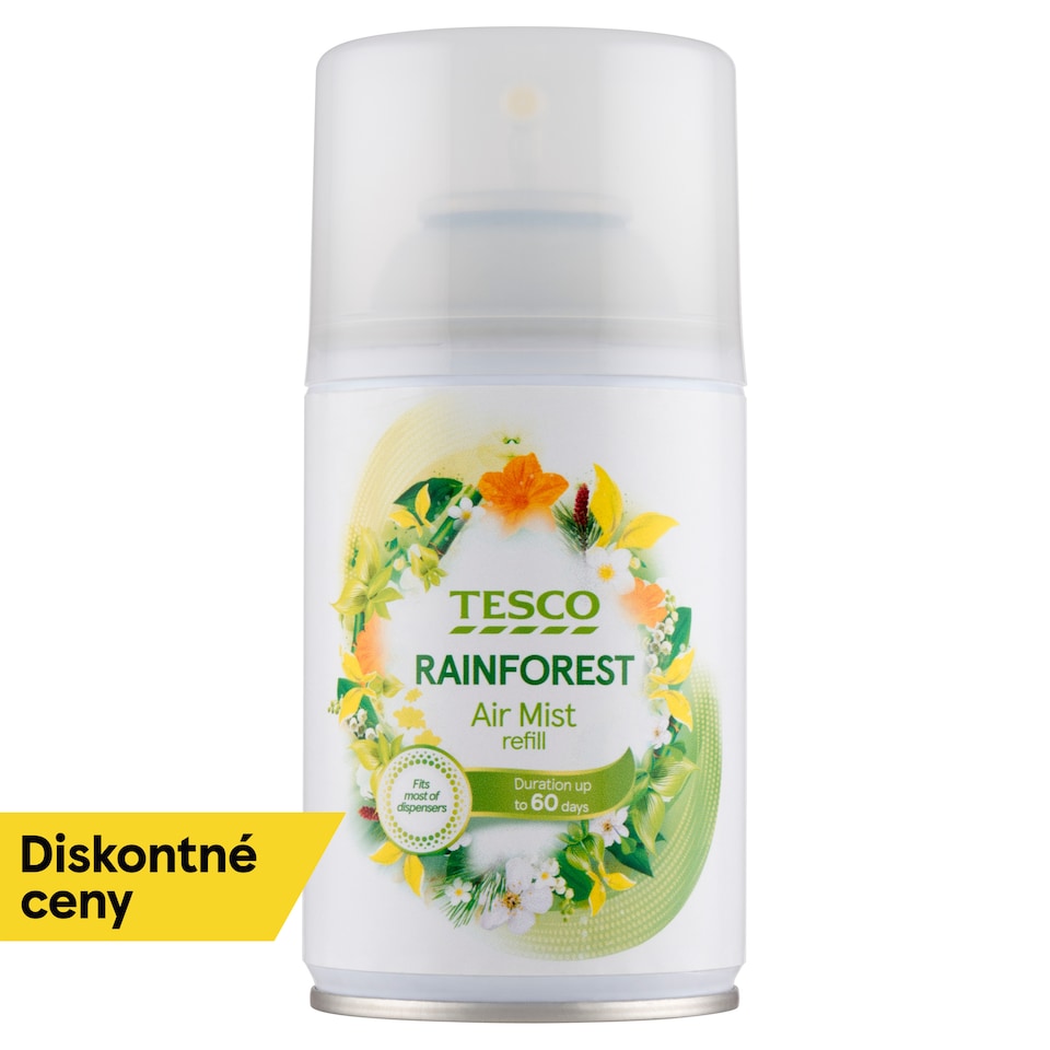 Tesco Rainforest náhradná náplň do automatického osviežovača vzduchu 250 ml