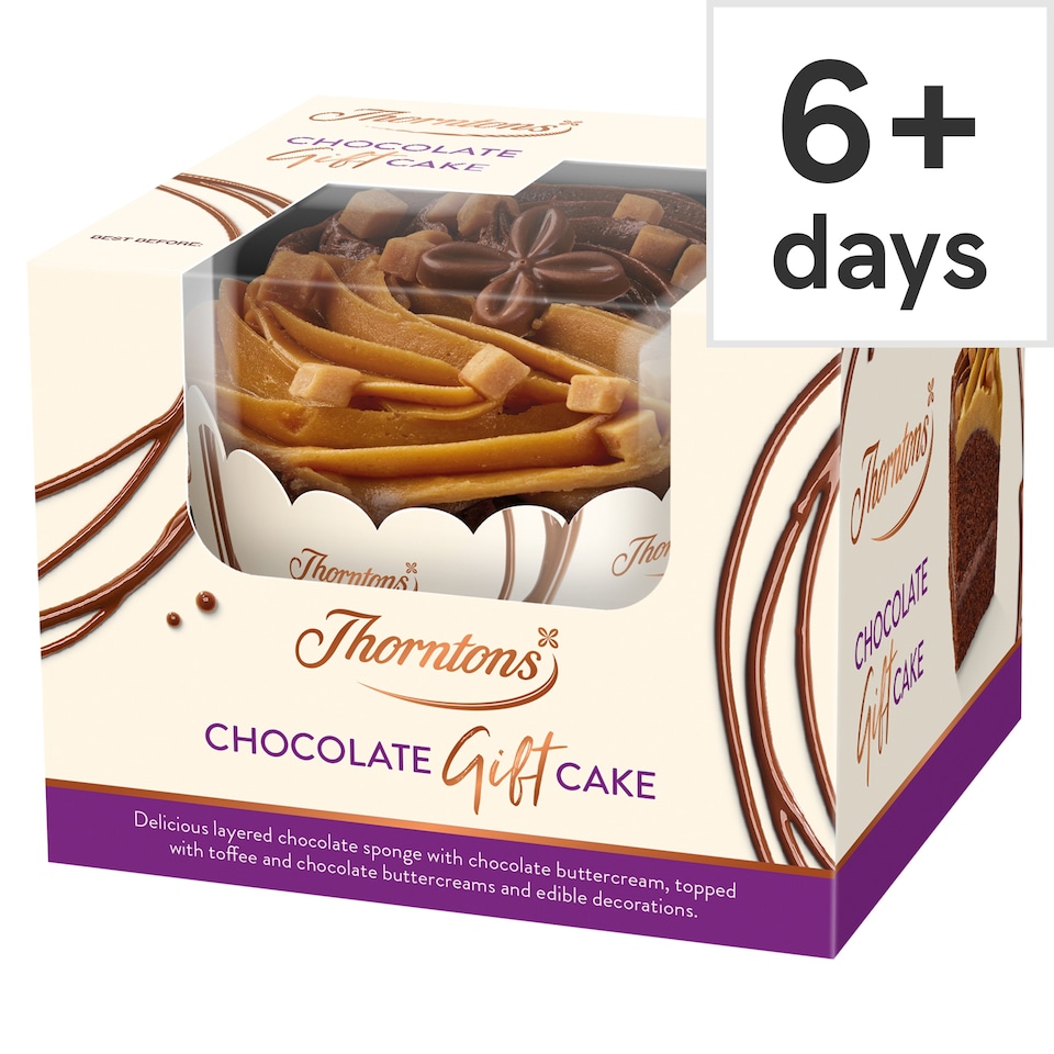 Thorntons Indulgent Chocolate Gift Cake