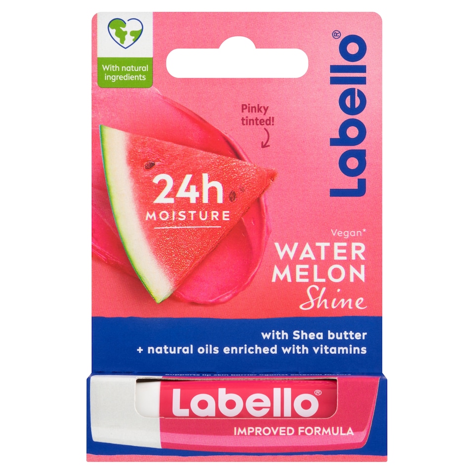 obrázok 1 z Labello Watermelon Shine Tónovací balzam na pery 4,8 g