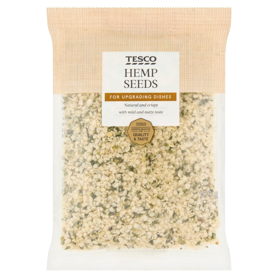 Tesco Konopné semená lúpané 100 g