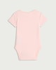 image 2 of F&F Baby 5-Pack Pure Cotton Bodysuits in Pink